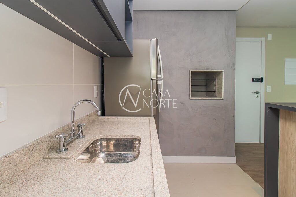 Apartamento à venda com 1 quarto, 42m², 1 vaga, Rua José de Alencar no bairro Menino Deus em Porto Alegre