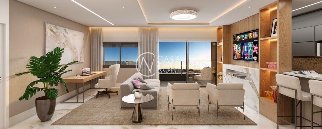 Apartamento à venda com 3 quartos, 129m², 3 suítes, 4 vagas, Carlos Von Koseritz no bairro Auxiliadora em Porto Alegre