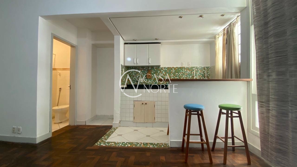 Apartamento à venda com 1 quarto, 27m², Avenida João Pessoa no bairro Centro Histórico em Porto Alegre