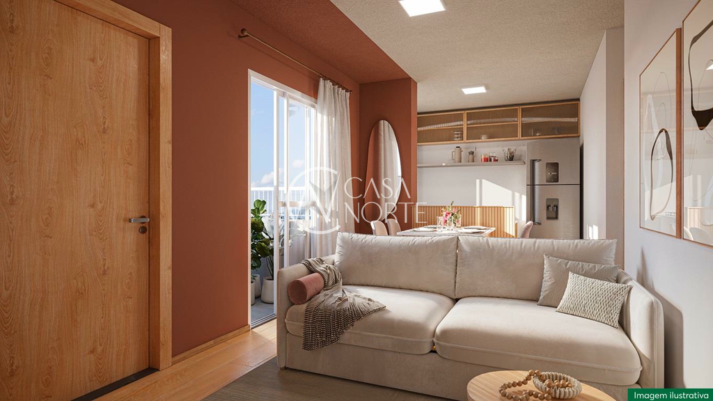 Apartamento à venda com 2 quartos, 38m², 1 vaga, Protásio Alves no bairro Morro Santana em Porto Alegre