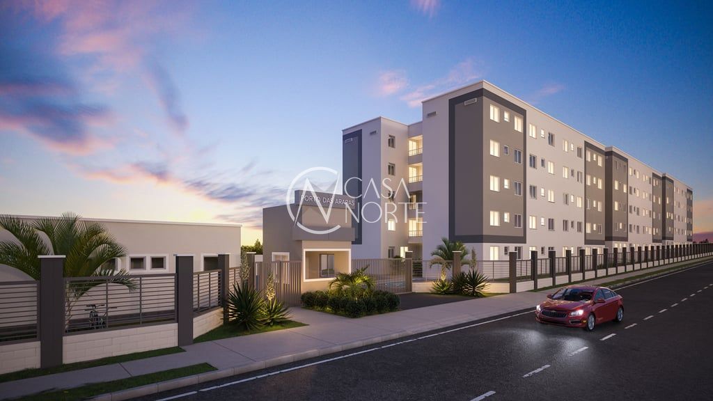 Apartamento à venda com 2 quartos, 40m², Sete Mil e Oito (Lot Res Restinga) no bairro Restinga em Porto Alegre