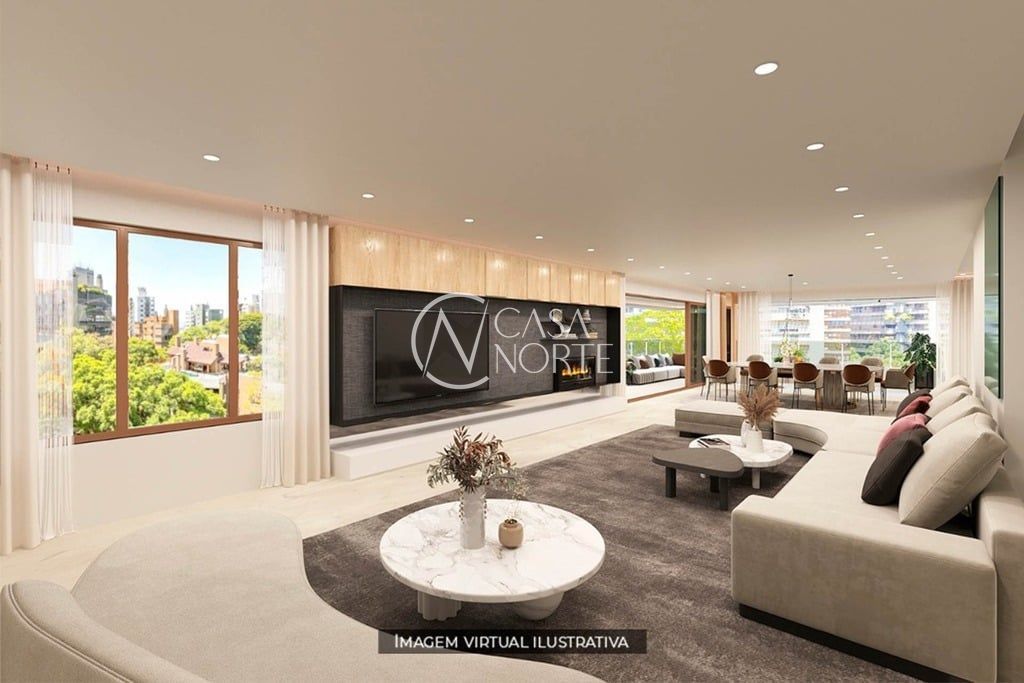 Apartamento à venda com 4 quartos, 378m², 4 suítes, 4 vagas, Farnese no bairro Bela Vista em Porto Alegre