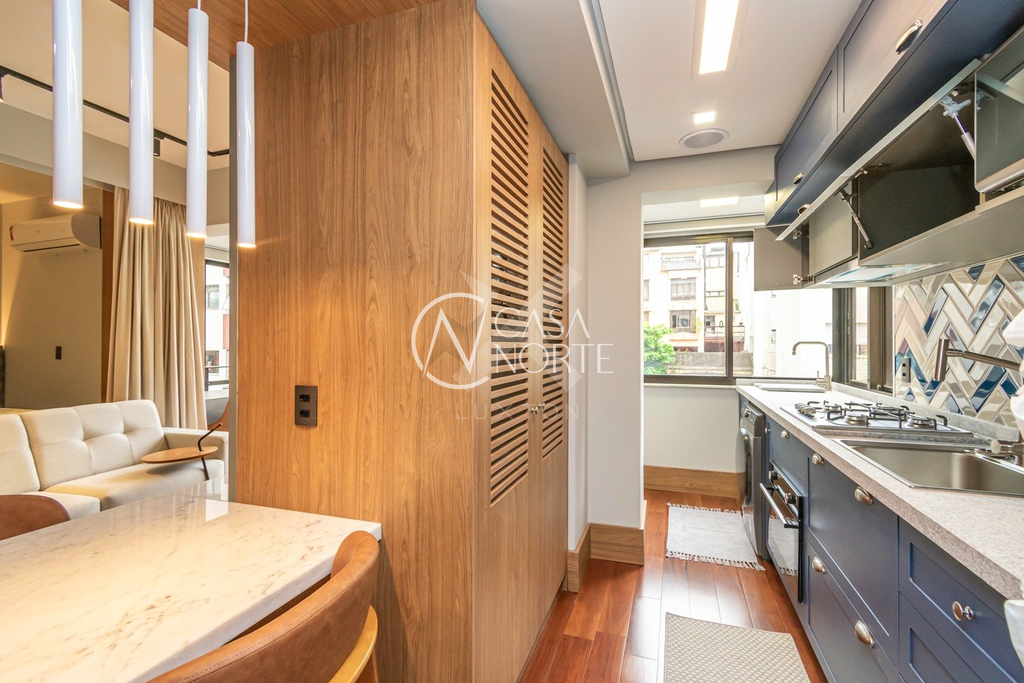 Apartamento à venda ou locação com 1 quarto, 45m², 1 vaga, Tenente-Coronel Fabrício Pilar no bairro Mont Serrat em Porto Alegre