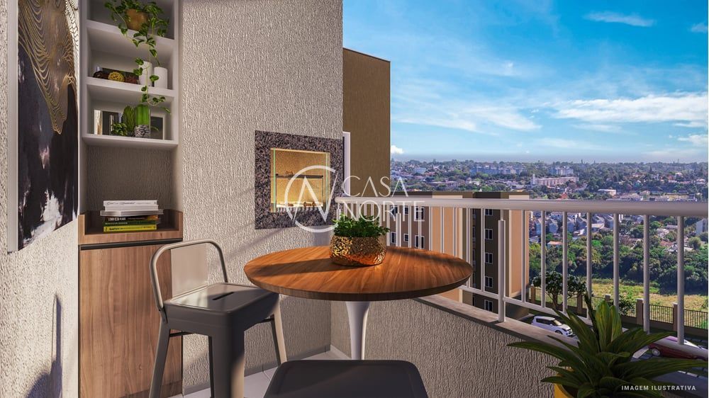 Apartamento à venda com 2 quartos, 38m², Rua Derocy Giácomo da Silva no bairro Vila Nova em Porto Alegre
