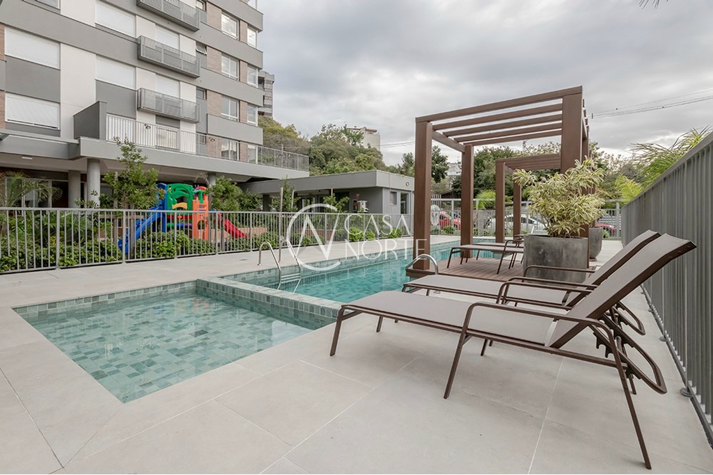 Apartamento à venda com 1 quarto, 43m², 1 suíte, 1 vaga, Carmem no bairro Moinhos de Vento em Porto Alegre