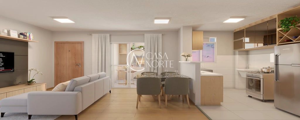 Apartamento à venda com 2 quartos, 38m², Reverendo Olavo Nunes no bairro Parque Santa Fé em Porto Alegre