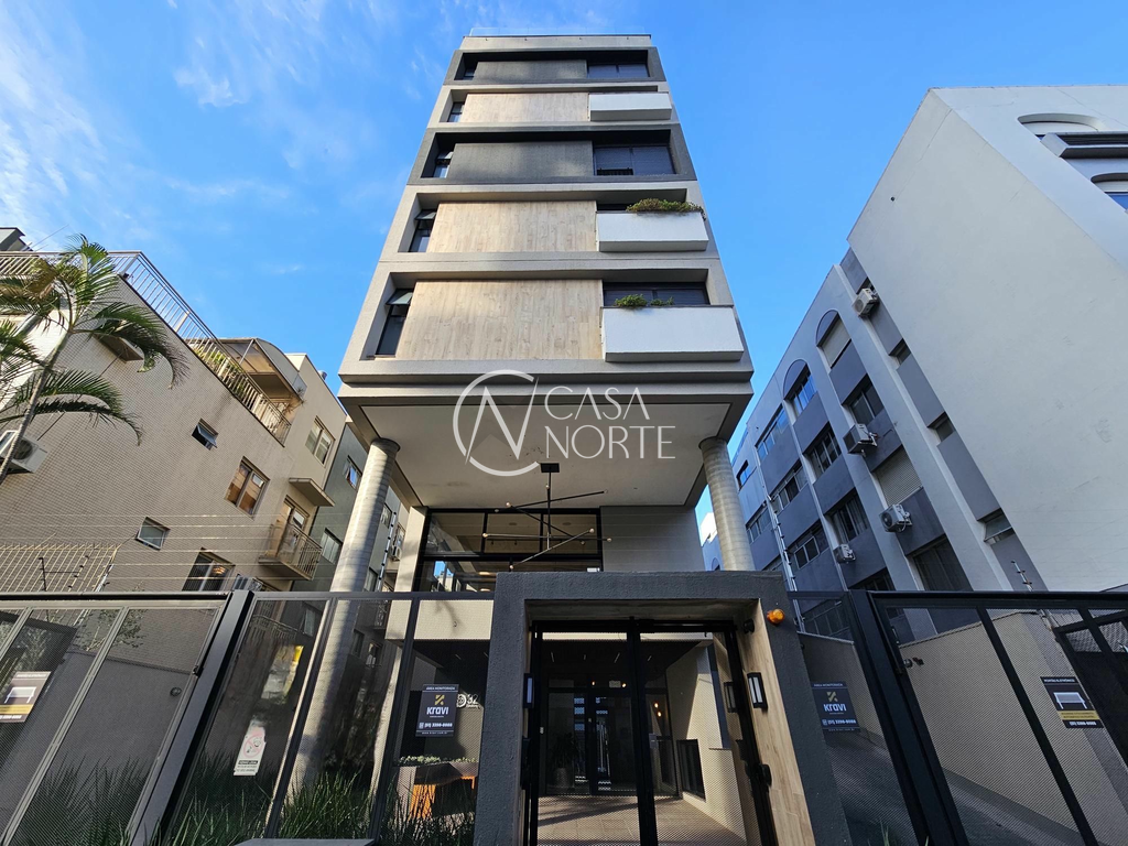 Studio à venda com 1 quarto, 43m², 2 vagas, Rua Gonçalves Dias no bairro Menino Deus em Porto Alegre