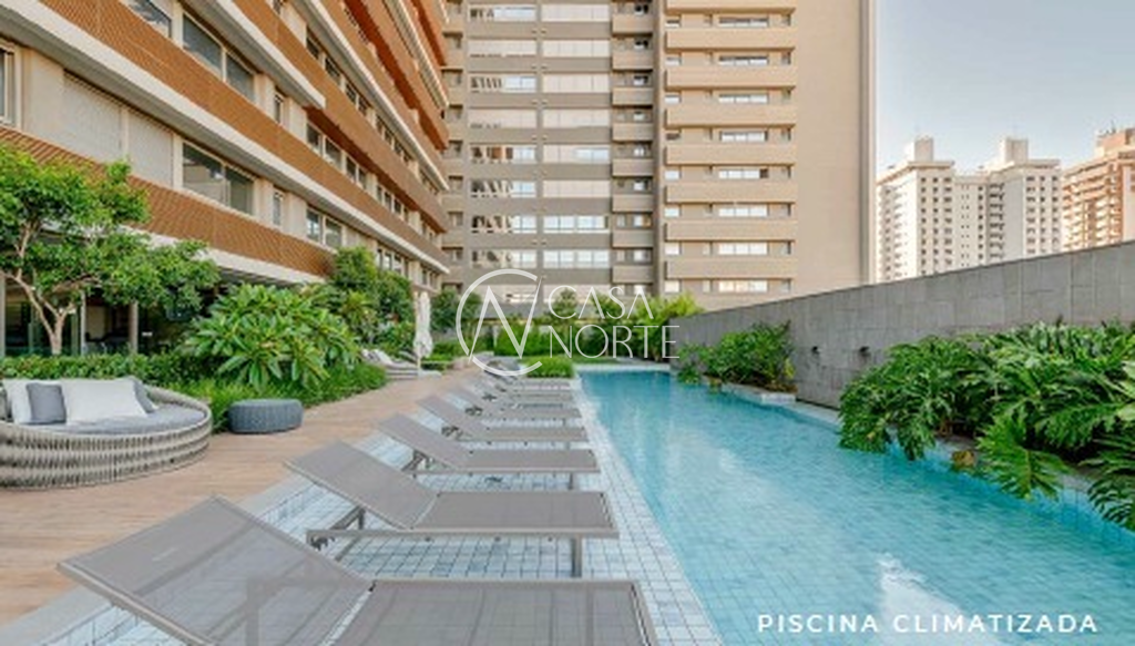 Apartamento à venda com 1 quarto, 59m², 1 suíte, 1 vaga, Praia de Belas no bairro Menino Deus em Porto Alegre