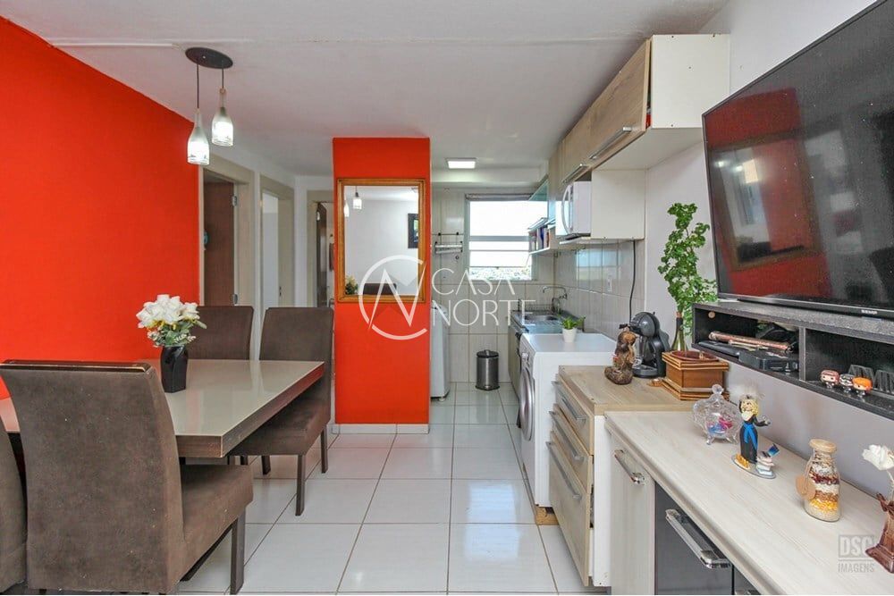 Apartamento à venda com 2 quartos, 39m², 1 vaga, Rua Tomé Antônio de Souza no bairro Vila Nova em Porto Alegre