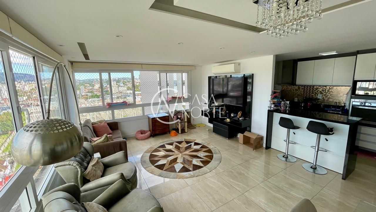Apartamento à venda com 3 quartos, 92m², 1 suíte, 2 vagas, Rua Frederico Otávio Domingues Barbosa no bairro Jardim Lindóia em Porto Alegre