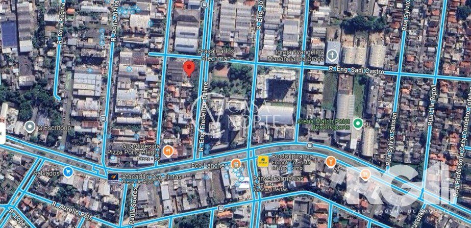 Terreno à venda  com 280m², Rua Engenheiro Frederico Dahne no bairro Sarandi em Porto Alegre