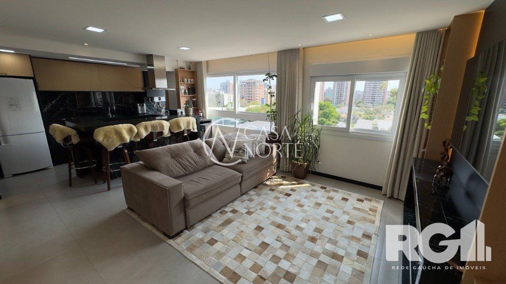 Apartamento à venda com 2 quartos, 81m², 2 suítes, 2 vagas, Rua Jerônymo Zelmanovitz no bairro São Sebastião em Porto Alegre