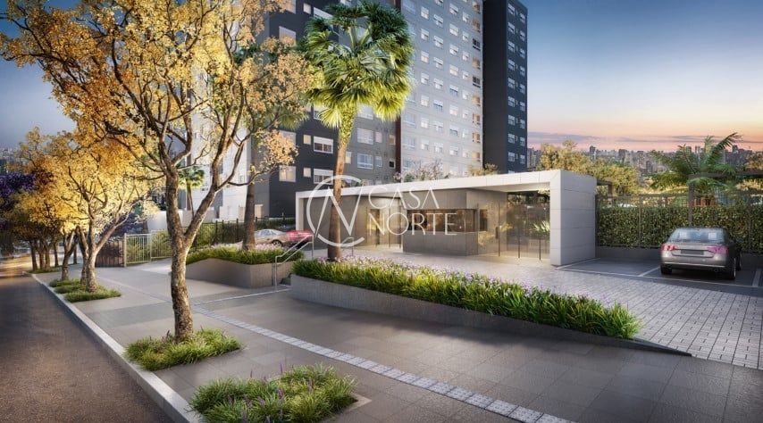 Apartamento à venda com 2 quartos, 59m², 1 suíte, 1 vaga, Professor Cristiano Fischer no bairro Central Parque em Porto Alegre