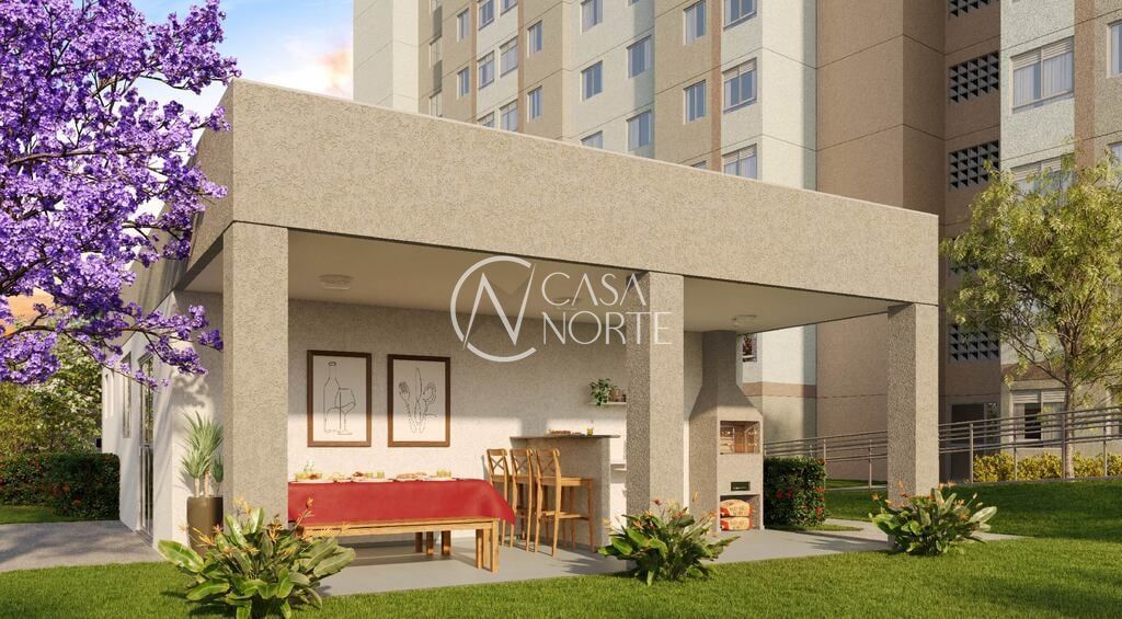 Apartamento à venda com 2 quartos, 36m², 1 vaga, Avenida Karl Iwers no bairro Passo das Pedras em Porto Alegre