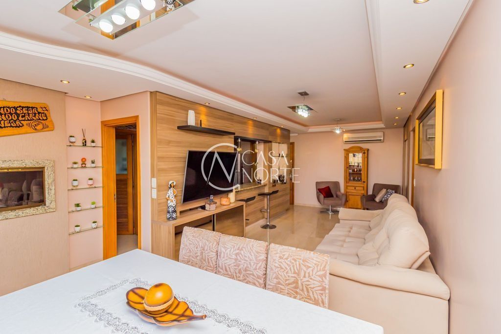 Apartamento à venda com 3 quartos, 94m², 1 suíte, 3 vagas, Rua Fernando Abbott no bairro Cristo Redentor em Porto Alegre