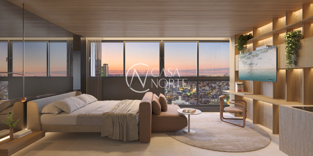 Apartamento Garden à venda com 1 quarto, 74m², Carlos Trein Filho no bairro Bela Vista em Porto Alegre