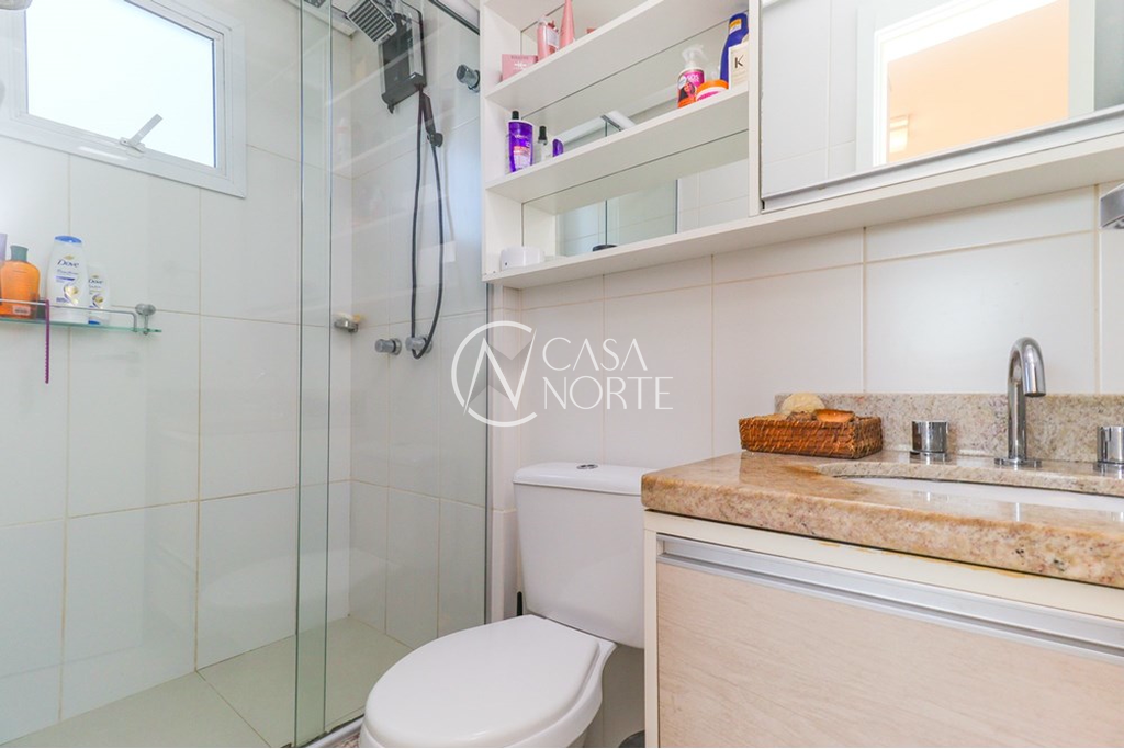 Apartamento à venda com 2 quartos, 58m², 1 suíte, 1 vaga, Rua Walton Pontes Carpes no bairro Vila Nova em Porto Alegre