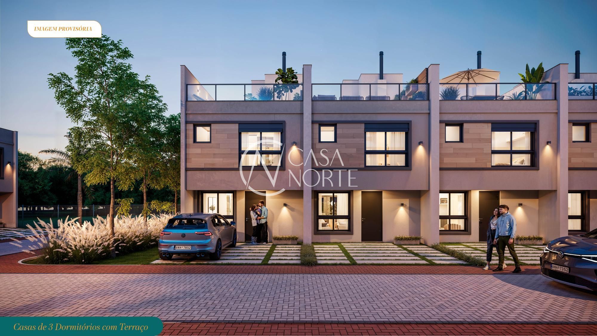 Casa de Condomínio à venda com 3 quartos, 127m², 1 suíte, 2 vagas, Avenida Protásio Alves no bairro Morro Santana em Porto Alegre