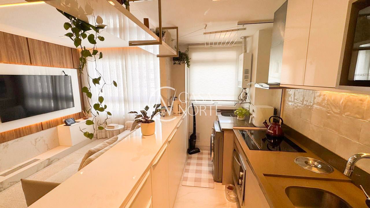 Apartamento à venda com 2 quartos, 56m², 1 suíte, 1 vaga, Rua Jerônymo Zelmanovitz no bairro Jardim Lindóia em Porto Alegre