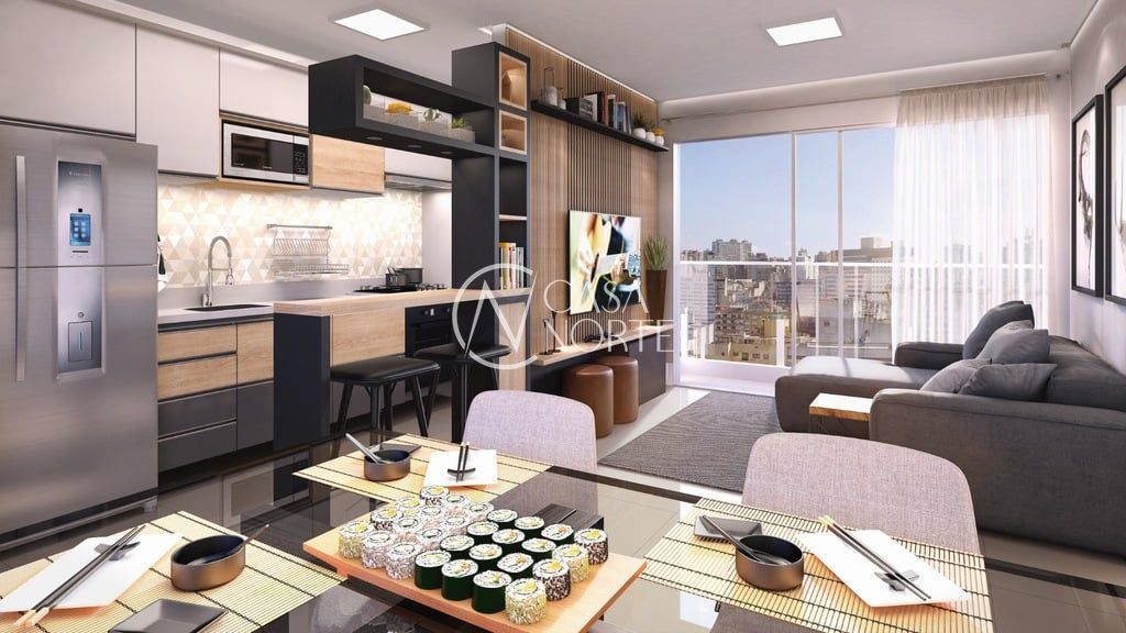 Apartamento à venda com 2 quartos, 54m², 1 vaga, João Pessoa no bairro Farroupilha em Porto Alegre