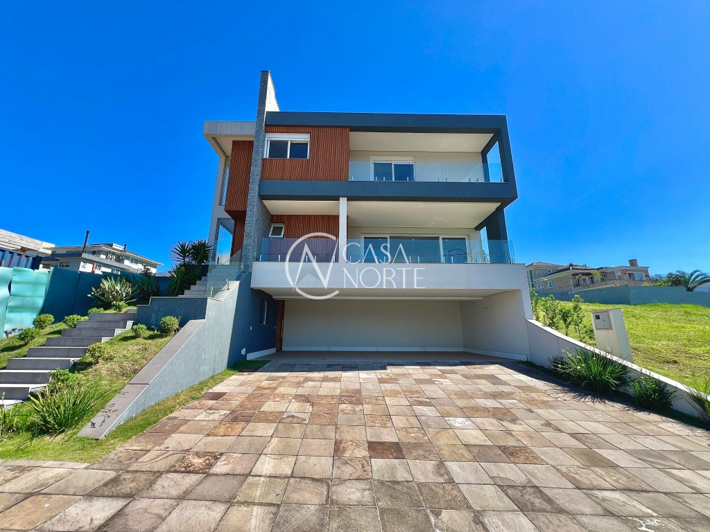 Casa de Condomínio à venda com 4 quartos, 375m², 4 suítes, 3 vagas, Estrada das Três Meninas no bairro Vila Nova em Porto Alegre