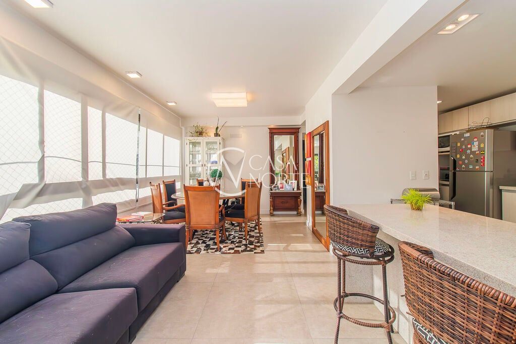 Apartamento à venda com 3 quartos, 110m², 3 suítes, 2 vagas, Rua Almirante Gonçalves no bairro Menino Deus em Porto Alegre