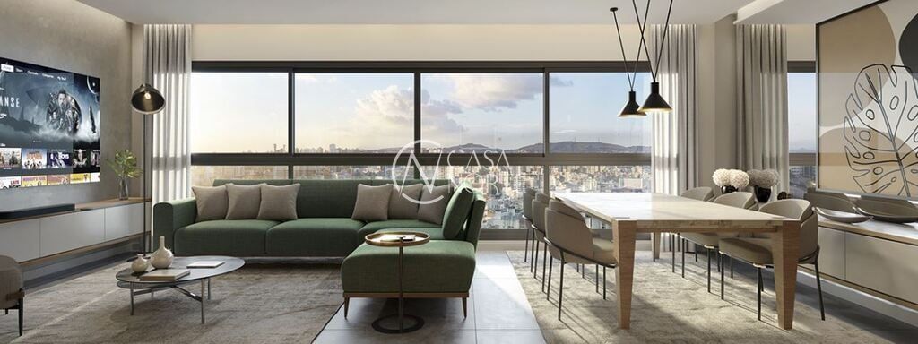 Apartamento à venda com 3 quartos, 116m², 3 suítes, 2 vagas, Santa Cecília no bairro Rio Branco em Porto Alegre