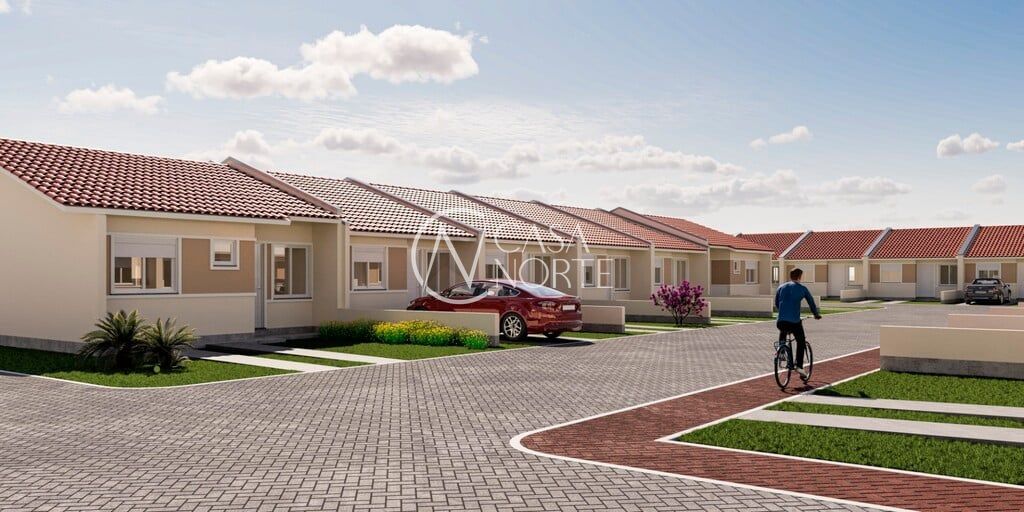 Casa de Condomínio à venda com 3 quartos, 65m², 1 suíte, 1 vaga, Costa Gama no bairro Restinga em Porto Alegre