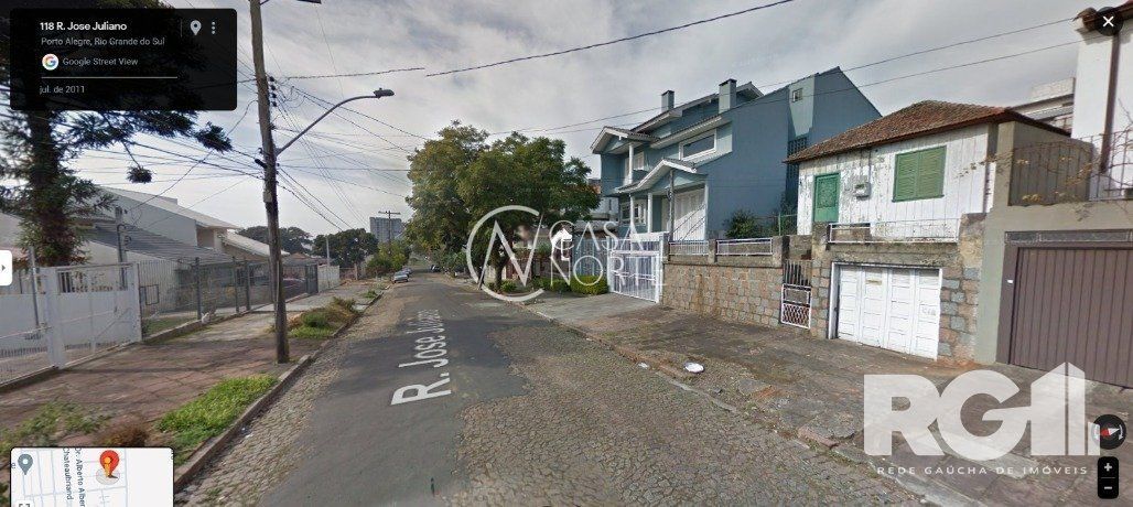 Terreno à venda  com 300m², Rua José Juliano no bairro São Sebastião em Porto Alegre