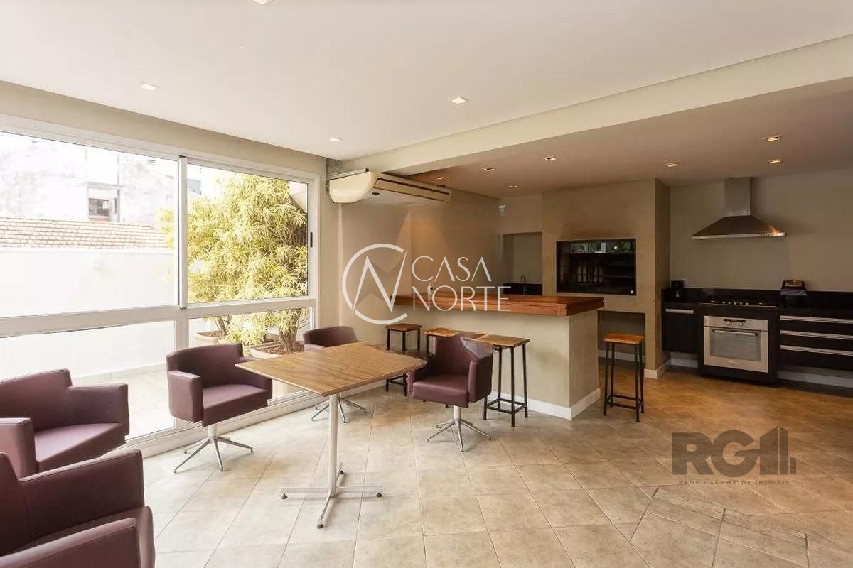 Duplex à venda com 1 quarto, 77m², 1 suíte, 1 vaga, Rua Jaraguá no bairro Bela Vista em Porto Alegre