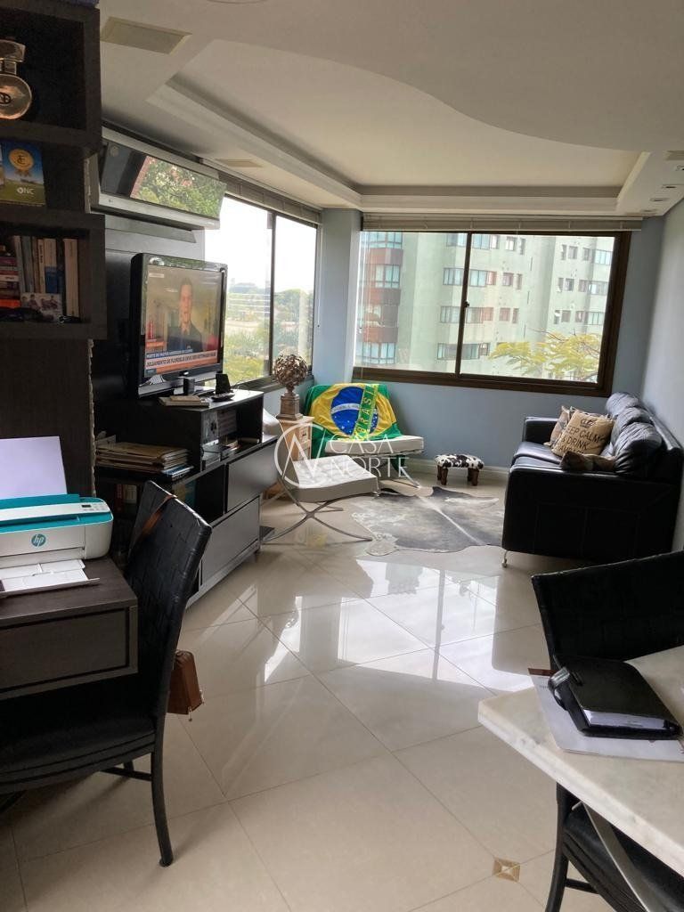 Apartamento à venda com 1 quarto, 51m², 1 suíte, 1 vaga, Alameda Alceu Wamosy no bairro Três Figueiras em Porto Alegre