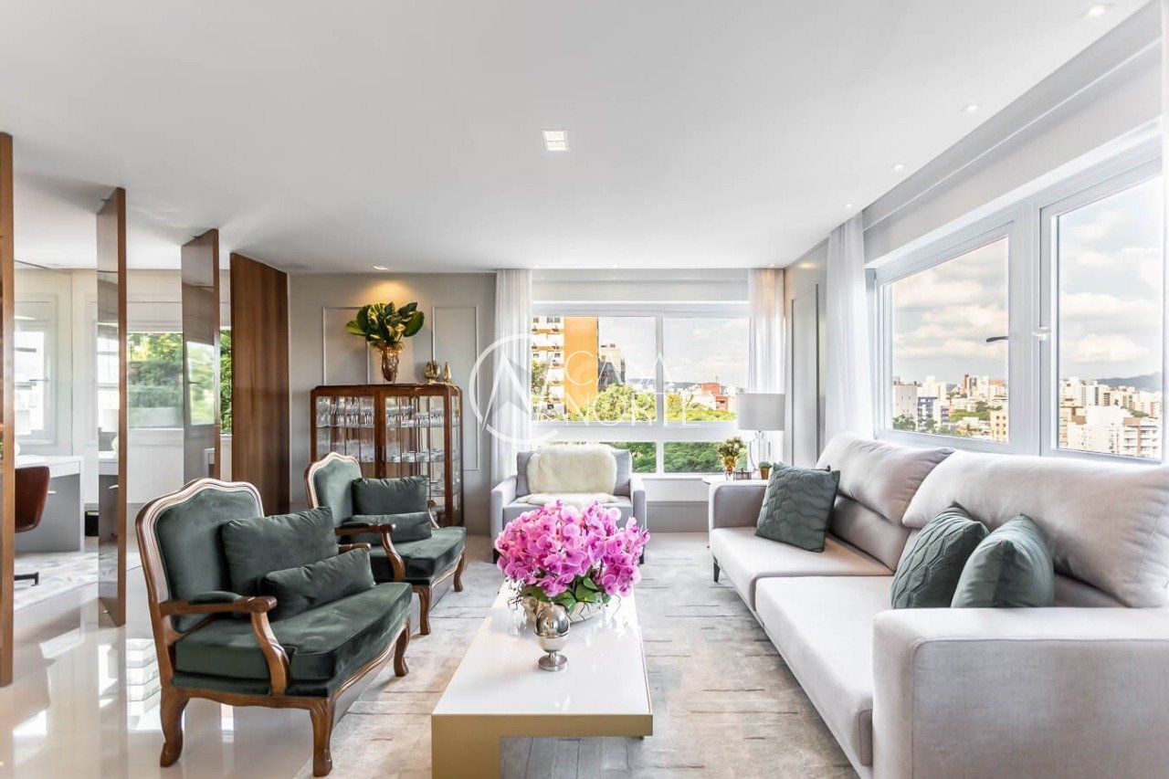 Apartamento à venda com 3 quartos, 207m², 3 suítes, 3 vagas, Rua Doutor Lauro de Oliveira no bairro Rio Branco em Porto Alegre
