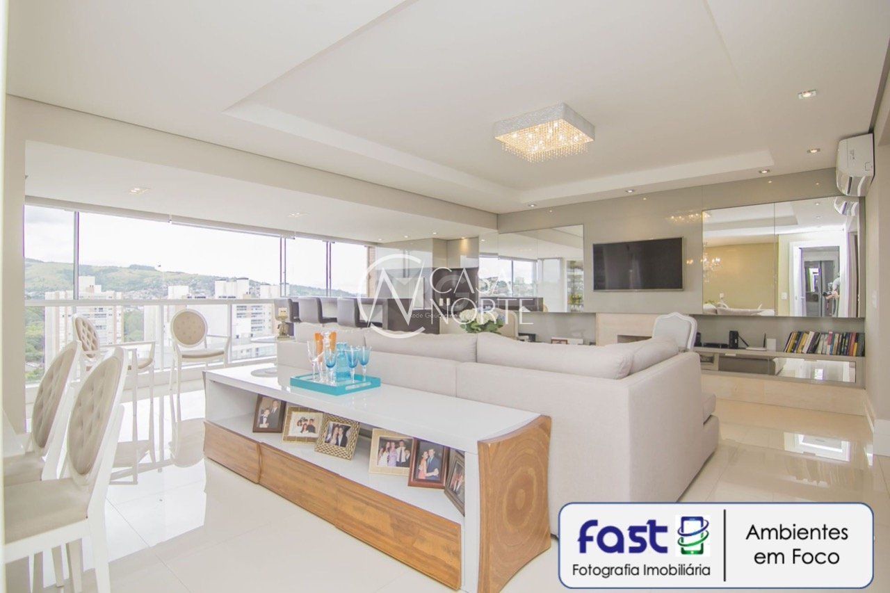 Apartamento à venda com 3 quartos, 163m², 3 suítes, 2 vagas, Rua José Albano Volkmer no bairro Jardim do Salso em Porto Alegre