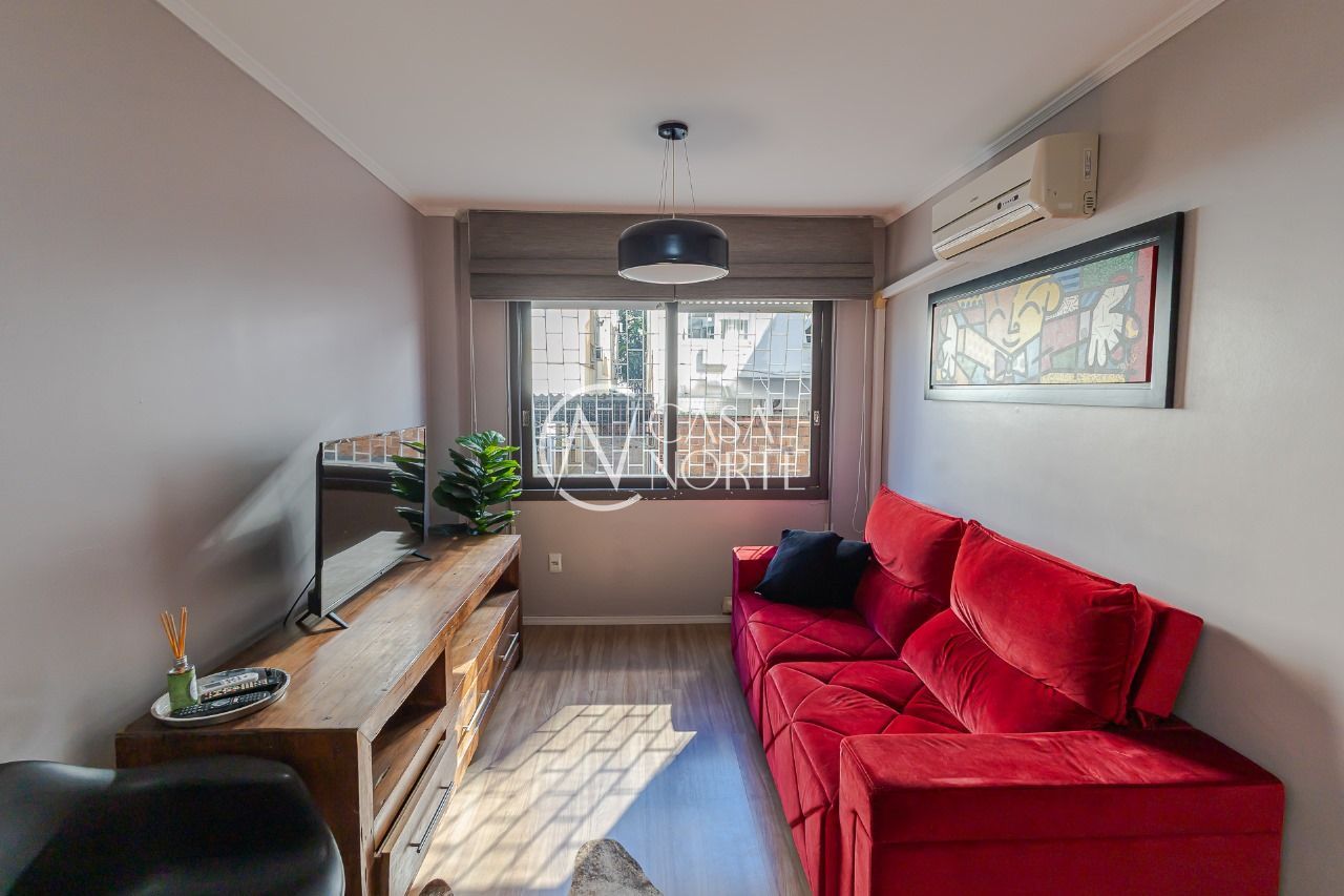 Apartamento à venda com 1 quarto, 46m², 1 vaga, Nilopolis no bairro Petrópolis em Porto Alegre