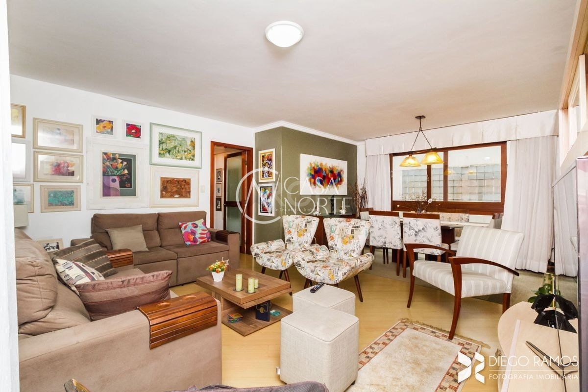 Apartamento à venda com 3 quartos, 111m², 1 suíte, 2 vagas, Rua Silveiro no bairro Menino Deus em Porto Alegre