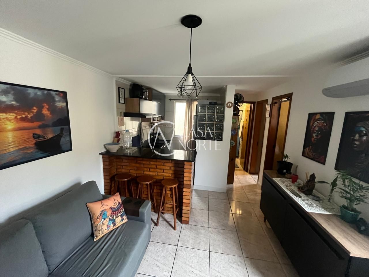 Apartamento à venda com 2 quartos, 38m², 1 vaga, Beco Pedro Rodrigues Bittencourt no bairro Vila Nova em Porto Alegre