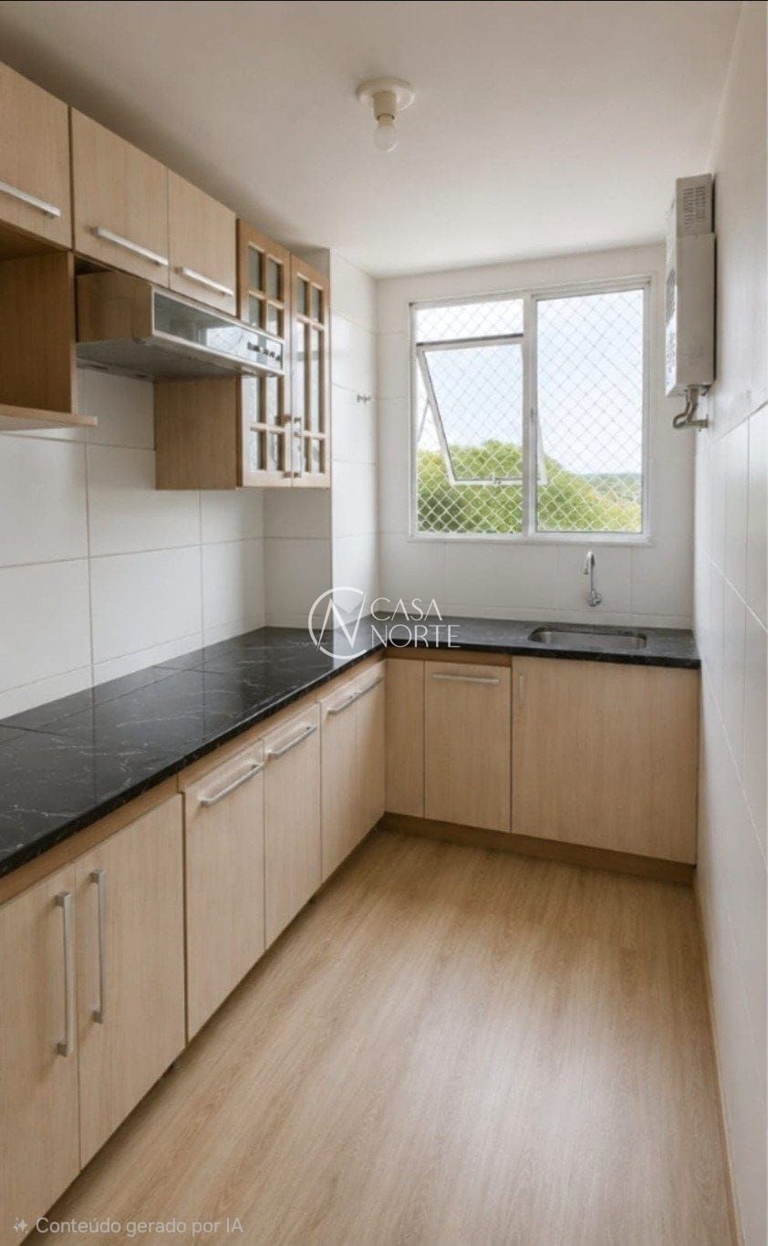 Apartamento à venda com 2 quartos, 51m², 1 suíte, 1 vaga, Rua Marcelo dos Santos no bairro Chapéu do Sol em Porto Alegre