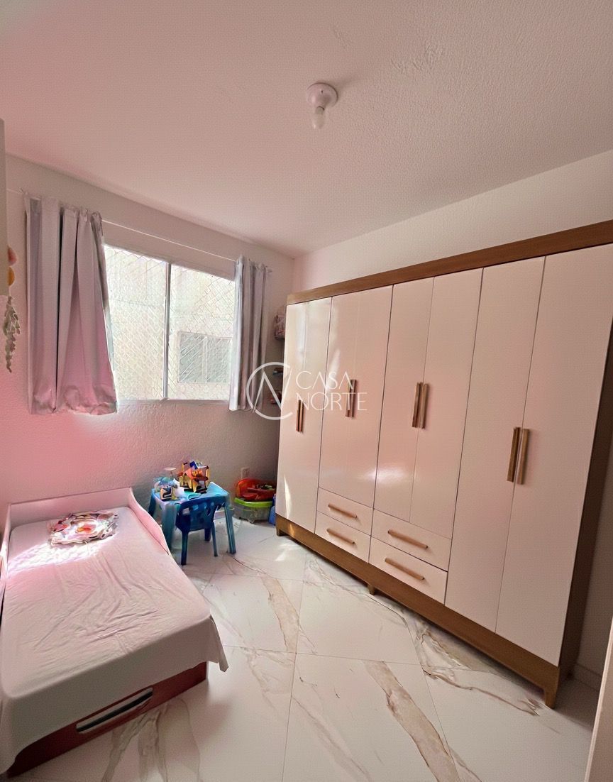 Apartamento à venda com 2 quartos, 40m², 1 vaga, Rua Sabino Pereira Nunes no bairro Restinga em Porto Alegre