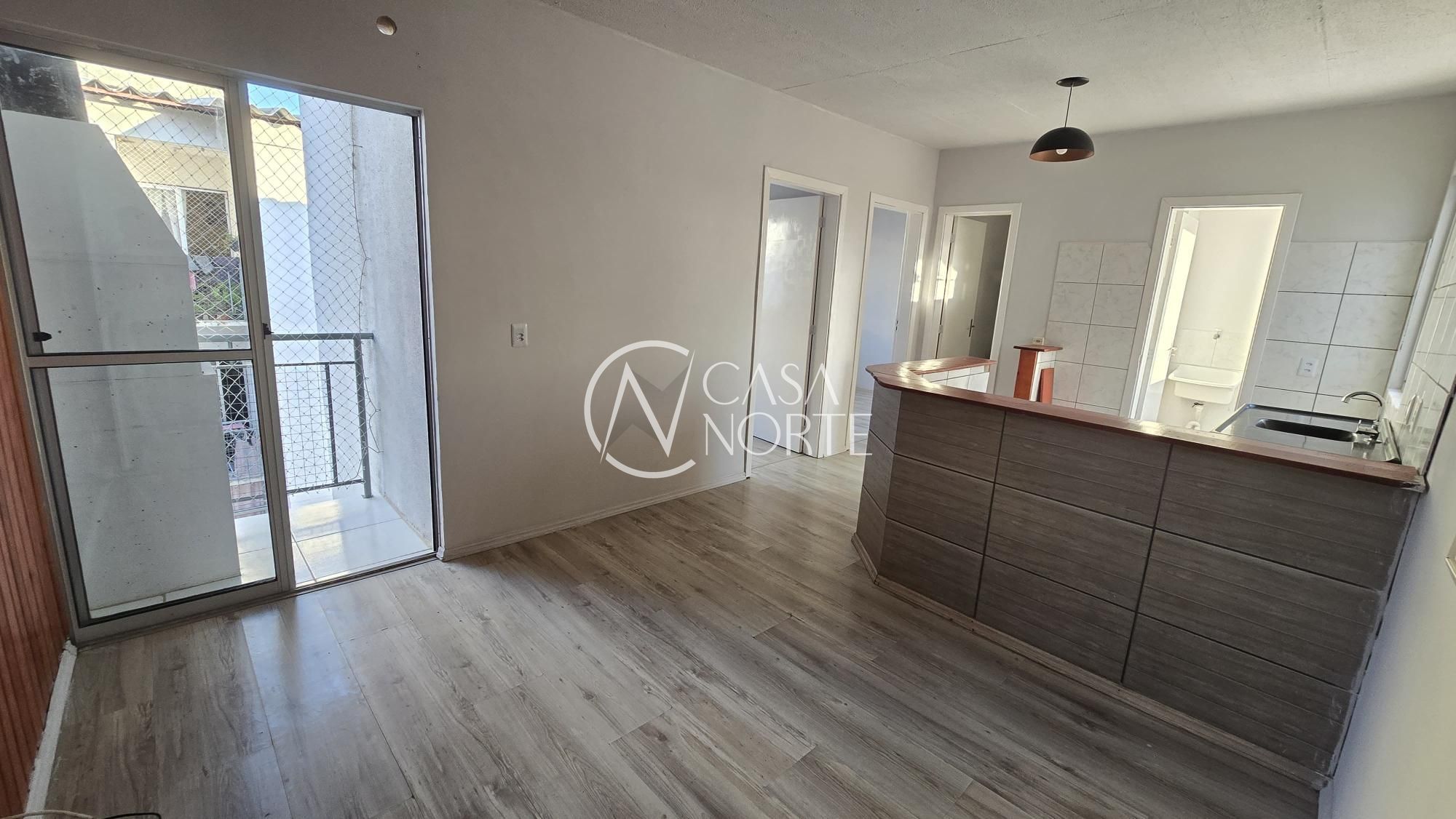 Apartamento à venda com 2 quartos, 45m², 1 vaga, Estrada Barro Vermelho no bairro Restinga em Porto Alegre