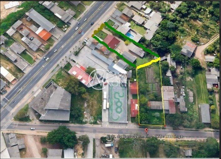 Casa à venda com 1 quarto, 45m², 10 vagas, Estrada Barro Vermelho no bairro Restinga em Porto Alegre