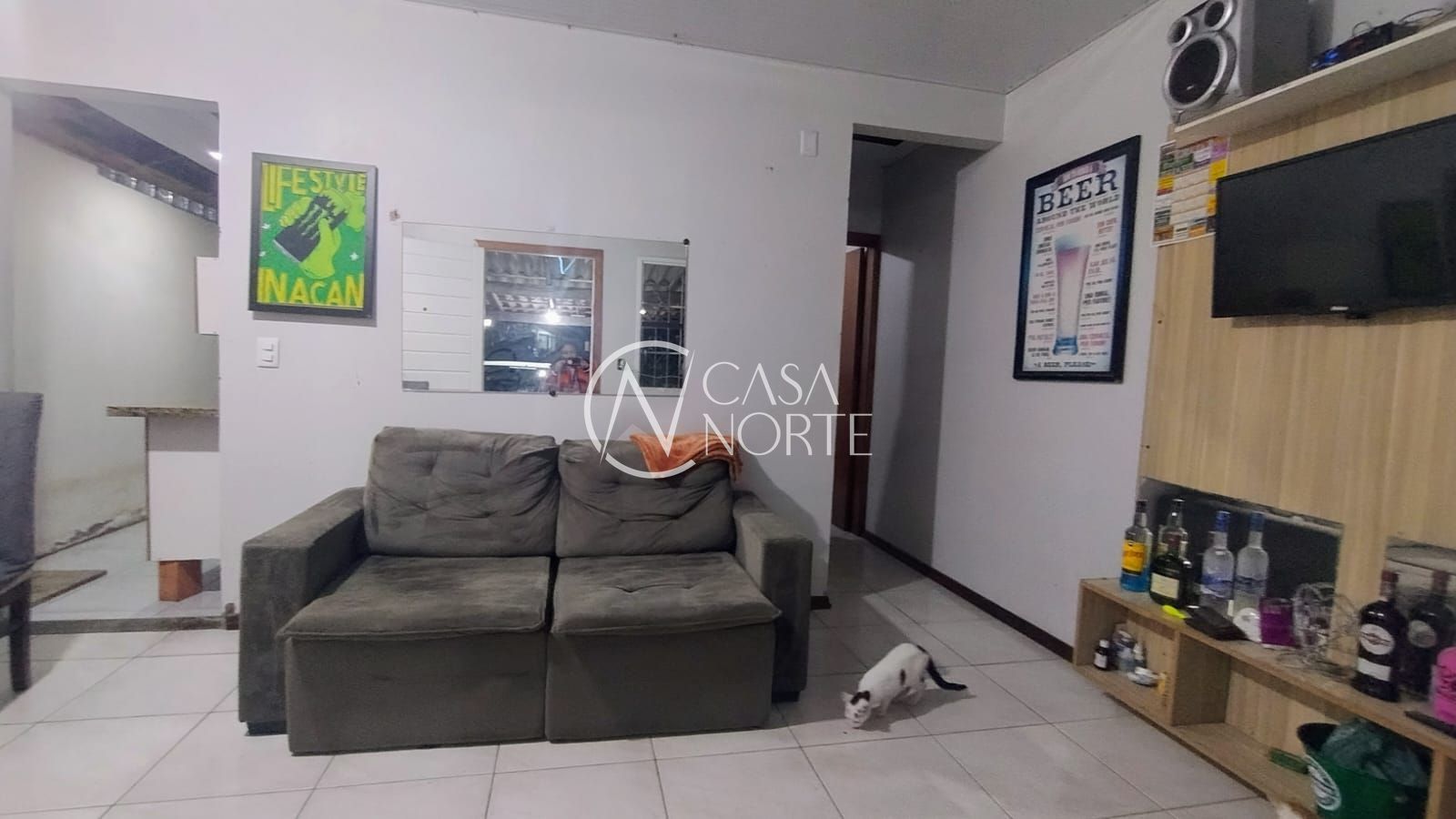 Casa à venda com 1 quarto, 28m², 1 vaga, Rua Olímpio Tabajara no bairro Restinga em Porto Alegre