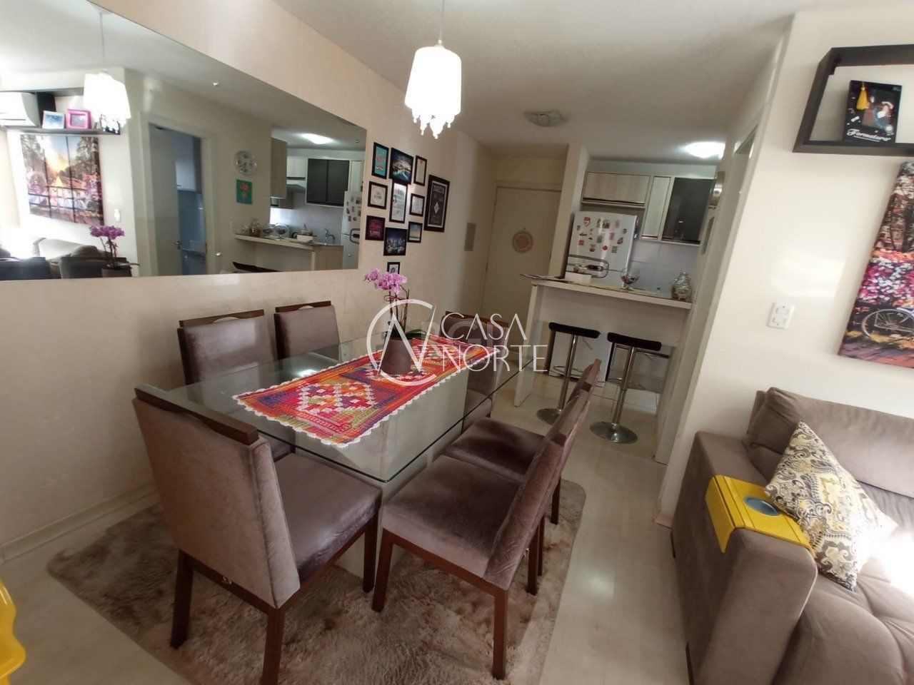 Apartamento à venda com 2 quartos, 47m², 1 vaga, Rua Soely Nunes Rosa no bairro Restinga em Porto Alegre