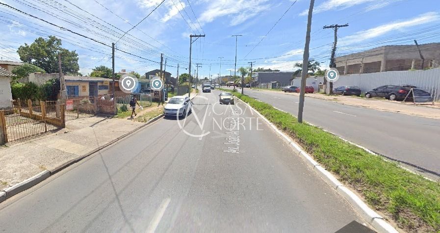 Terreno à venda  com 590m², Avenida João Antônio Silveira no bairro Restinga em Porto Alegre
