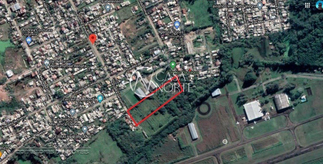 Terreno à venda  com 30m², Rua Joffre Veríssimo no bairro Ponta Grossa em Porto Alegre