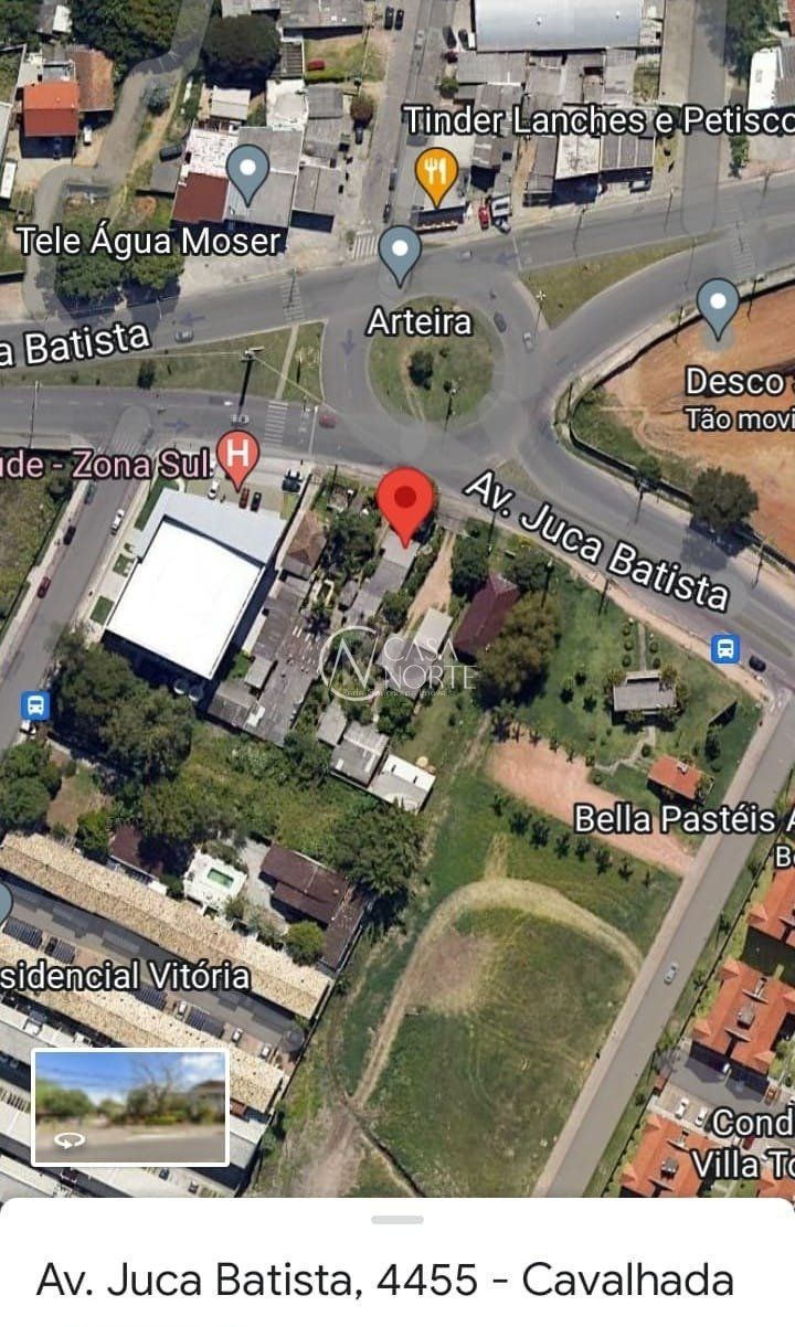 Terreno à venda  com 574m², Avenida Juca Batista no bairro Hípica em Porto Alegre