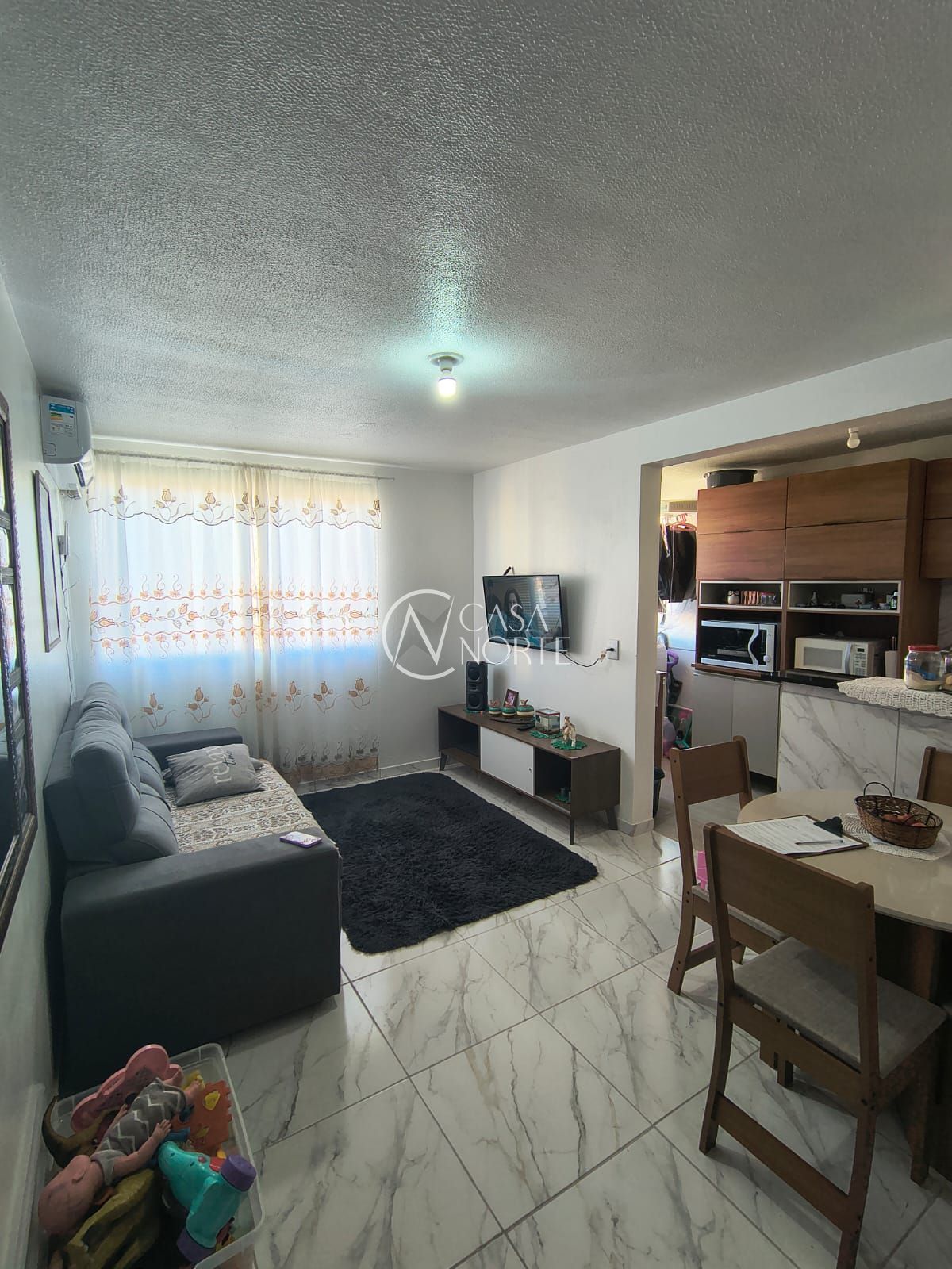 Apartamento à venda com 2 quartos, 51m², 1 vaga, Estrada Barro Vermelho no bairro Restinga em Porto Alegre