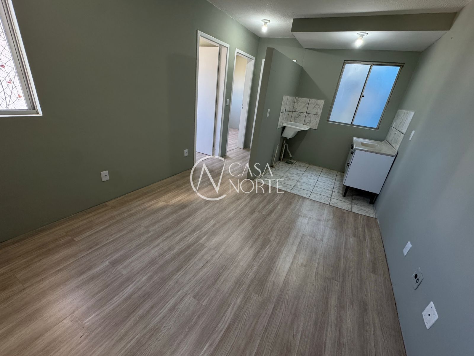 Apartamento à venda com 2 quartos, 39m², 1 vaga, Rua Capitão Pedroso no bairro Restinga em Porto Alegre