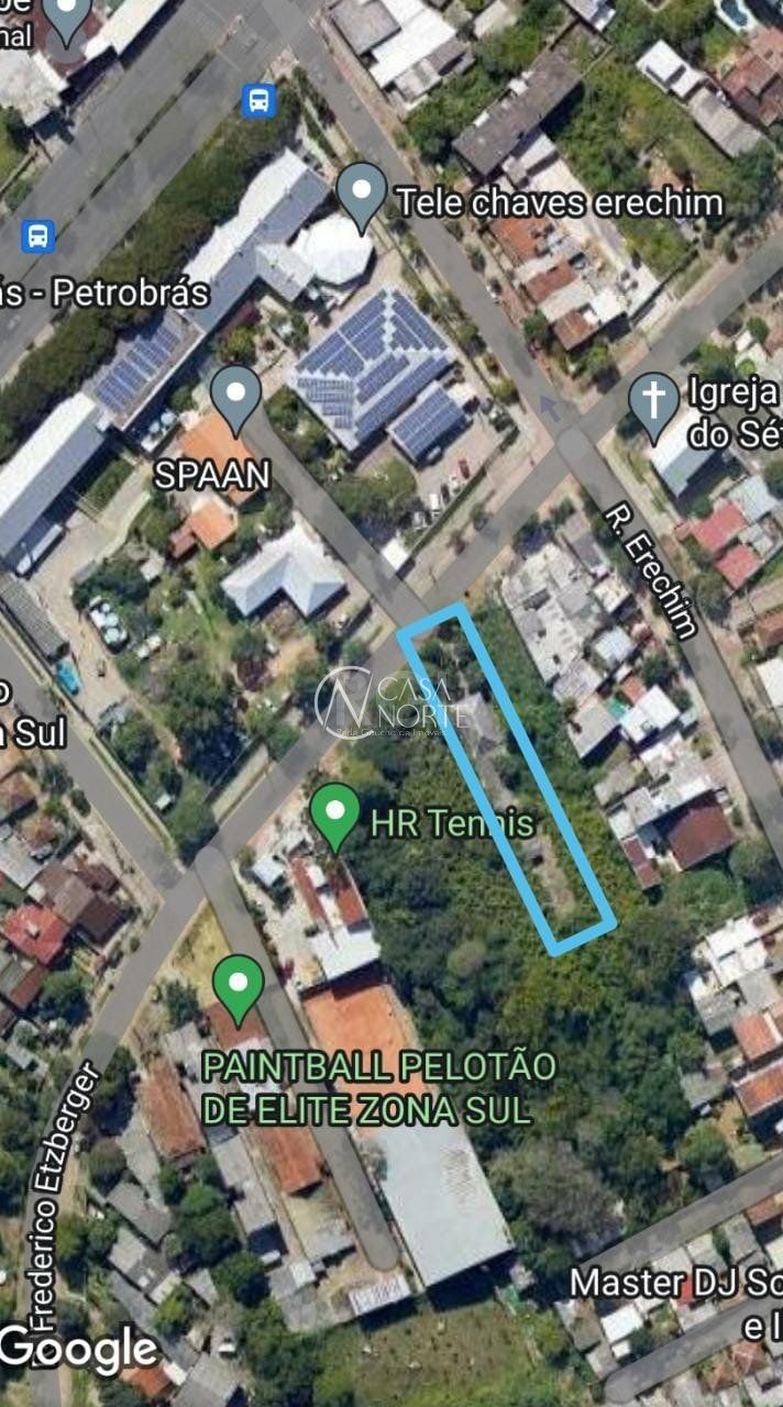 Terreno à venda  com 800m², Rua Frederico Etzberger no bairro Nonoai em Porto Alegre