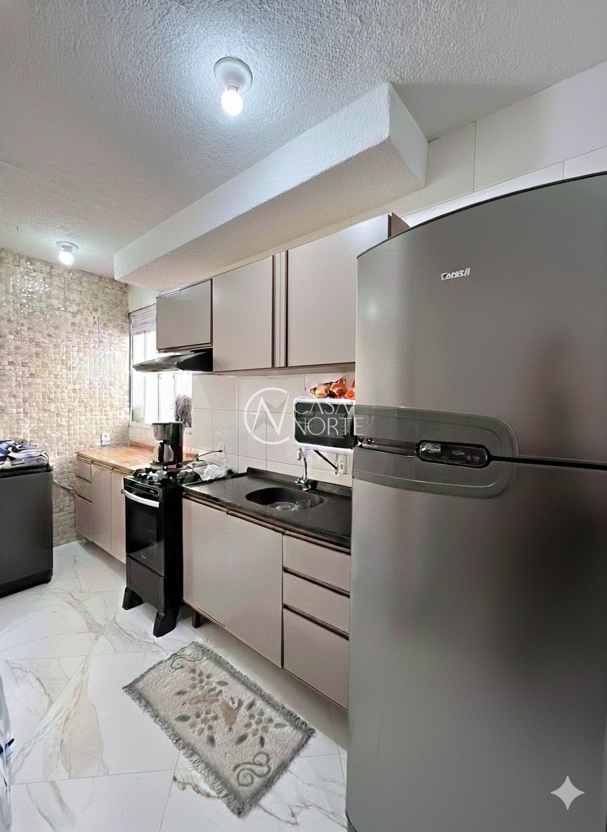 Apartamento à venda com 2 quartos, 40m², 1 vaga, Rua Sabino Pereira Nunes no bairro Restinga em Porto Alegre