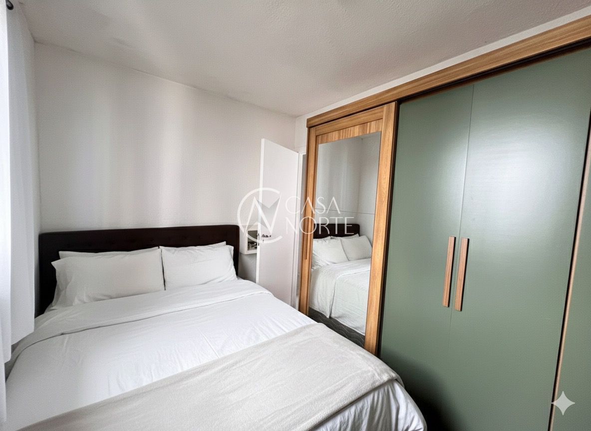 Apartamento à venda com 2 quartos, 40m², 1 vaga, Rua Sabino Pereira Nunes no bairro Restinga em Porto Alegre